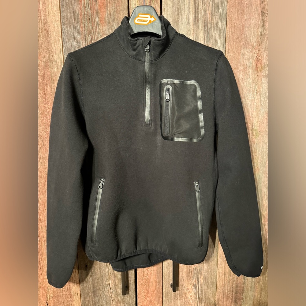 American Eagle Outfitters Active Flex Pullover Mens Medium Black GUC